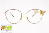 CARITA PARIS mod. 490-2, Vintage women eyeglass with butterfly, Deadstock defects