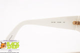 CAROLINA HERRERA mod. CH-106 CA-560, Vintage white sunglasses made in Spain, New Old Stock 1990s