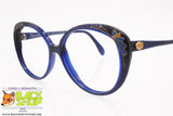 STENDHAL Paris mod. MAFFAIR 558 GF1, Vintage blue women frame round rare, New Old Stock