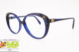 STENDHAL Paris mod. MAFFAIR 558 GF1, Vintage blue women frame round rare, New Old Stock