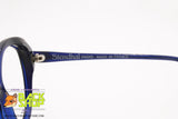 STENDHAL Paris mod. MAFFAIR 558 GF1, Vintage blue women frame round rare, New Old Stock