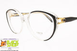 CARITA PARIS mod. 480-3, Vintage women eyeglass round cat eye, New Old Stock 1980s