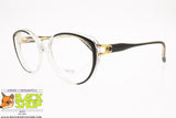 CARITA PARIS mod. 480-3, Vintage women eyeglass round cat eye, New Old Stock 1980s