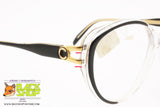 CARITA PARIS mod. 480-3, Vintage women eyeglass round cat eye, New Old Stock 1980s