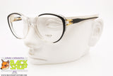 CARITA PARIS mod. 480-3, Vintage women eyeglass round cat eye, New Old Stock 1980s