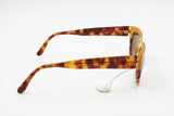 SWING by LASTES mod. 821 05, Crazy uncommon wayfarer bicolored sunglasses, New Old Stock 1980s