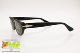 PERSOL mod. 864 95 Vintage Sunglasses, black acetate, New Old Stock
