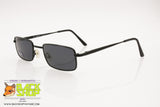BLUE BAY by SAFILO B&B 72/S Vintage squared sunglasses, total black, New Old Stock