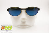 BYBLOS mod. 623-S Sunglasses blue mirrored lenses crystal glass material, New Old Stock