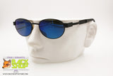 BYBLOS mod. 623-S Sunglasses blue mirrored lenses crystal glass material, New Old Stock