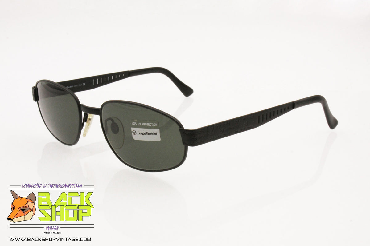Rare Genuine SERGIO TACCHINI 1057 S Sunglasses Wrap Style Black Unisex Retro Sergio Tacchini Original Vintage Sunglasses for sale | eBay main image 2