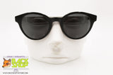 FIORUCCI mod. FC6 661 Round Clubmaster Sunglasses, Black lucite frame, New Old Stock