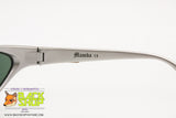 BOLLE' mod. MAMBA Sunglasses, Silver plastic frame, New Old Stock