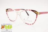 APRILIA EYEWEAR line. FANTASIA 29 285, Women's eyeglass frame clear & Striped, New Old Stock