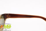 Vintage 1950s Sunglasses, brown & clear old polymer plastic frame glass lenses, New Old Stock