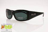 RALPH by Ralph Lauren mod. RA5021 Squared black Sunglasses, big written arms, New Old Stock