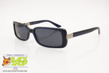 VALENTINO mod. 5105/S Vintage Sunglasses, blue acetate silver details, New Old Stock 1990s