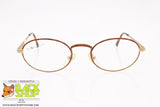 POLO RALPH LAUREN mod. 544/A NK2, Oval little women eyeglass frame, golden satin & brown dappled, New Old Stock