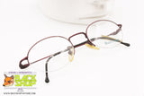 RALPH LAUREN mod. 576 WV8, Oval eyeglass frame women cherry metallized tones, New Old Stock