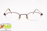 RALPH LAUREN mod. 576 WV8, Oval eyeglass frame women cherry metallized tones, New Old Stock