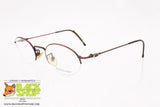 RALPH LAUREN mod. 576 WV8, Oval eyeglass frame women cherry metallized tones, New Old Stock