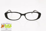 DIESEL mod. ZUA 1VJ, Women cat eye eyeglass frame black & blue, Made in Italy, New Old Stock 1990s