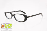 DIESEL mod. ZUA 1VJ, Women cat eye eyeglass frame black & blue, Made in Italy, New Old Stock 1990s