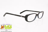 DIESEL mod. ZUA 1VJ, Women cat eye eyeglass frame black & blue, Made in Italy, New Old Stock 1990s