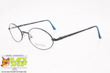 BROOKS BROTHERS mod. B.B. 206 1126, Oval eyeglass frame blue with micro glitters, New Old Stock 1990s