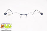BLUE BAY by SAFILO mod. B&B 112 1XP, Oval eyeglass frame stainless steel nylor, New Old Stock