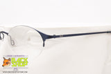 BLUE BAY by SAFILO mod. B&B 112 1XP, Oval eyeglass frame stainless steel nylor, New Old Stock