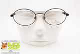 BROOKSFIELD mod. BR300 M003, Vintage eyeglass frame oval black medium, New Old Stock 1990s
