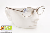 SAFILO mod. TEAM 3901 4HR, Oval eyeglass frame bronze/brown stainless steel, New Old Stock