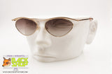 ESSENCE 946 Gold/Satin Gold Vintage Dandy Sunglasses, rhombus lenses, New Old Stock