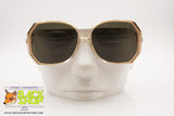 SILHOUETTE mod. M1164 C2822 Vintage Women Sunglasses, cream tone, New old Stock 1980s