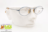 WEST COAST mod. 660, Vintage eyeglass frame oval electric blue, New Old Stock 1980s