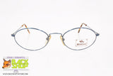 WEST COAST mod. 660, Vintage eyeglass frame oval electric blue, New Old Stock 1980s