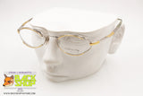 ESSENCE by DIACO 859 Made in France, Round designer eyeglass frame, New Old Stock 1990s