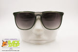 BLUE BAY mod. Nairobi Vintage Sunglasses, Green tones metal inserts, Wayfarer restyle, New Old Stock 90s