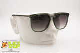 BLUE BAY mod. Nairobi Vintage Sunglasses, Green tones metal inserts, Wayfarer restyle, New Old Stock 90s
