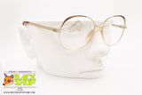 SAFILO mod. ELASTA L.213 000, Vintage round ovalized eyeglass frame women, small women, New Old Stock 1970s