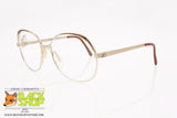SAFILO mod. ELASTA L.213 000, Vintage round ovalized eyeglass frame women, small women, New Old Stock 1970s