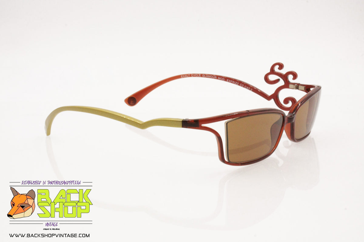 EXALT CYCLE mod. EXFRIZZ C3 Vintage Sunglasses with crazy arm