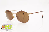 DAYTONA mod. DA 868 HE2 Vintage Sunglasses round/oval golden brown dappled, New Old Stock 1990s