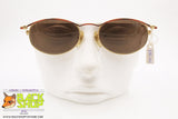 VILLAGE by MARCOLIN mod. 6211 804 Vintage sunglasses oval, golden dappled brown, New Old Stock 1980s