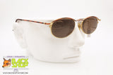 VILLAGE by MARCOLIN mod. 6211 804 Vintage sunglasses oval, golden dappled brown, New Old Stock 1980s