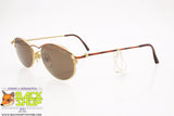 VILLAGE by MARCOLIN mod. 6211 804 Vintage sunglasses oval, golden dappled brown, New Old Stock 1980s