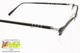 MOMO DESIGN mod. MV 21 301, Half rimmed eyeglass frame nylor black, New Old Stock