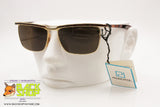 PQ BOX mod. 162 Rectangular Vintage Sunglasses, Made in Italy CE, New Old Stock 1990s