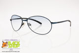 SISLEY mod. SLY 515 460 Ovaloid Vintage Sunglasses, blue shaded lenses, New Old Stock 1990s